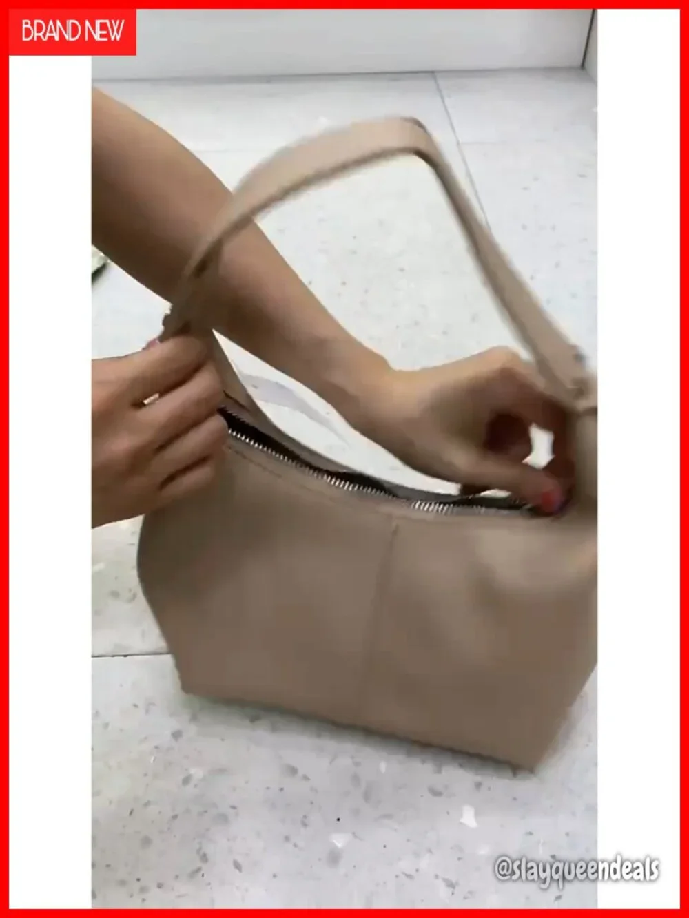 Vegan Leather Woven Hobo Handbag Shoulder Bag Y2K Tote Purse Women